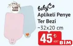 BABYCO APLİKELİ PENYE TER BEZİ